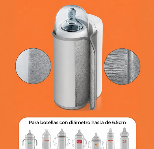 Calienta Biberones Portátil con Control de Temperatura